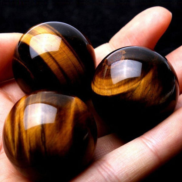 Tiger Eye Quartz Crystal Sphere