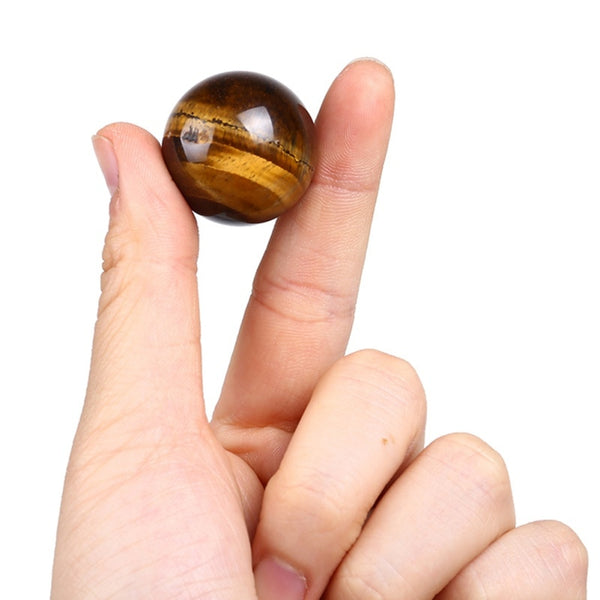 Tiger Eye Quartz Crystal Sphere